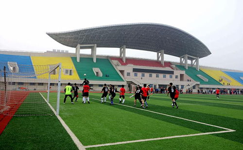 鄭州工業(yè)應用技術學院膜結構看臺