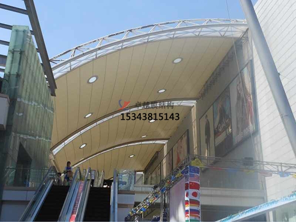 白山膜結(jié)構(gòu)景觀(guān)小品【案例圖片】 　　