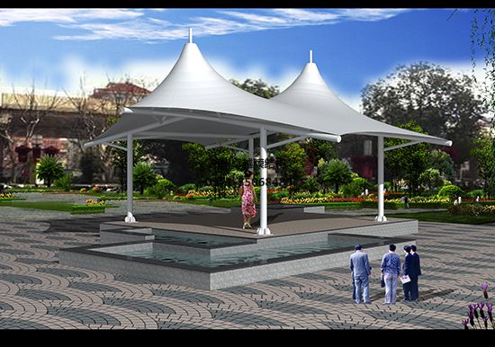 南陽(yáng)市鄧州縣人民醫(yī)院六角景觀(guān)膜