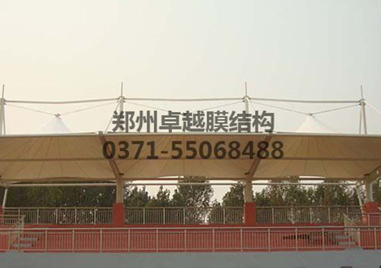 石家莊<font color='red'>膜結(jié)構(gòu)看臺</font>/舞臺【石家莊人民醫(yī)學高等?？茖W校等】工程設計施工案例